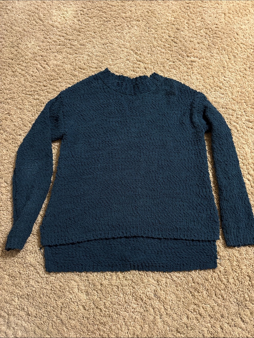 bobeau Textured Crewneck Sweater